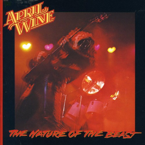 the album cover for April Wine - Nature of the Beast