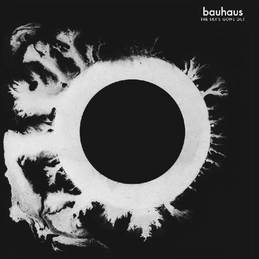 the album cover for Bauhaus - Sky's Gone Out
