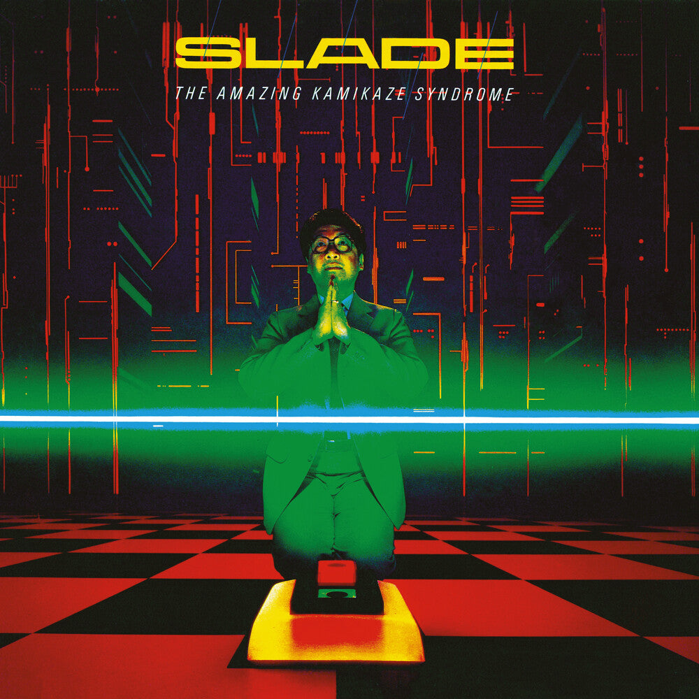 the album cover for Slade - Amazing Kamikaze Syndrome (Medb)
