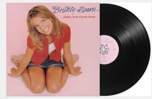 the album cover for Britney Spears - …Baby One More Time [LP]