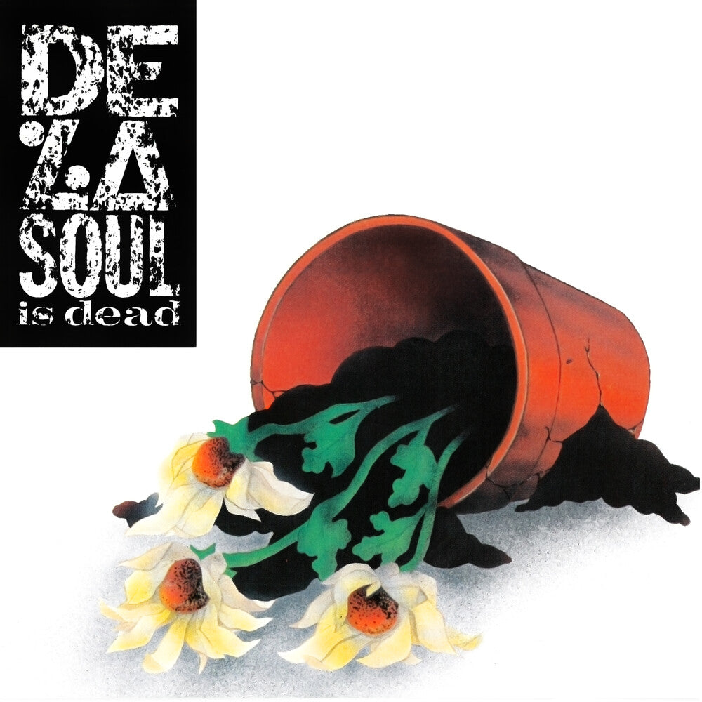 the album cover for De La Soul - De La Soul Is Dead [Clear Cassette]