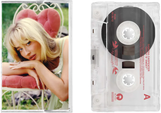 the album cover for Sabrina Carpenter - Short n' Sweet [Indie Exclusive Limited Edition Alternate Cover Cassette]
