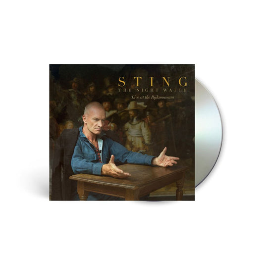 the album cover for Sting - The Night Watch (Live at the Rijksmuseum)