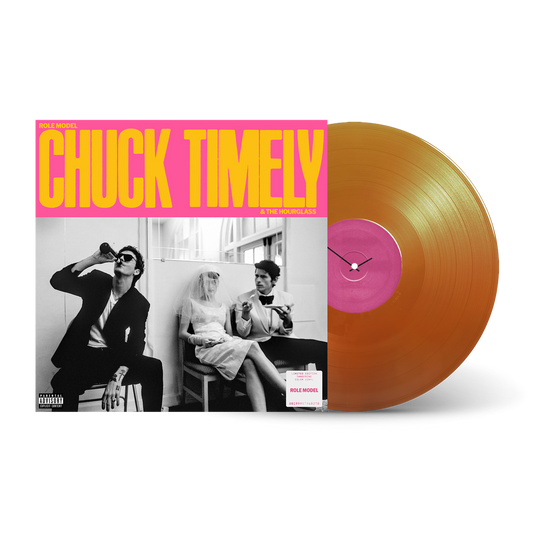the album cover for Role Model - Chuck Timely & The Hourglass [Indie Exclusive Tangerine]