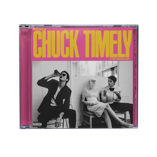 the album cover for Role Model - Chuck Timely & the Hourglass
