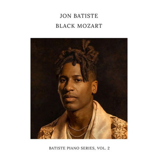 the album cover for Jon Batiste - Black Mozart