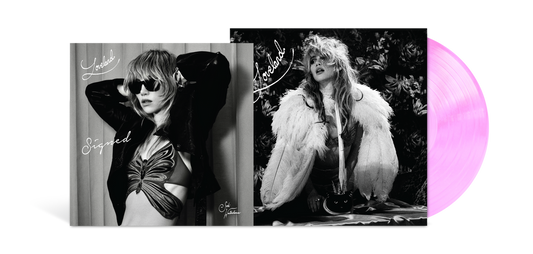 the album cover for Suki Waterhouse - Loveland [Indie Exclusive Pink with Signed Insert]