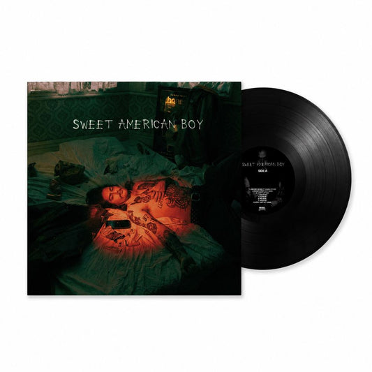 the album cover for honestav - Sweet American Boy