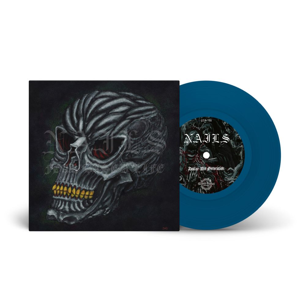 the album cover for Nails - Fear Based Life [Indie Exclusive Sea Blue]