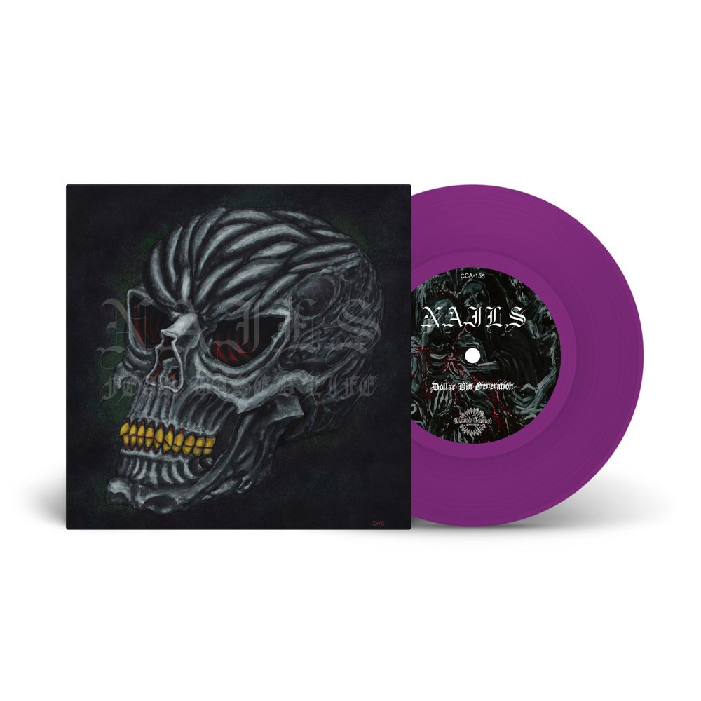 the album cover for Nails - Fear Based Life [Purple]