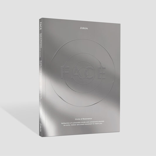 the album cover for Jimin (BTS) - FACE [Invisible Face]