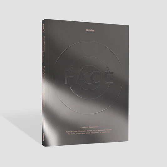 the album cover for Jimin (BTS) - FACE [Undefinable Face]