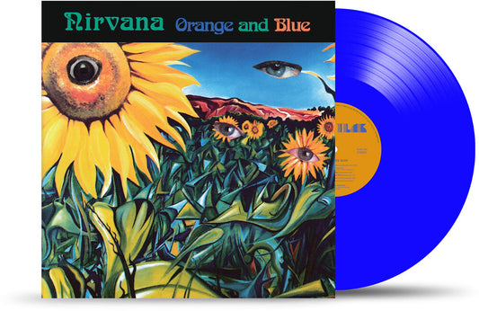 the album cover for Nirvana - Orange & Blue - Blue (Blue) [Colored Vinyl] [Reissue]
