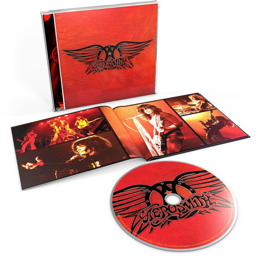 the album cover for Aerosmith - Greatest Hits