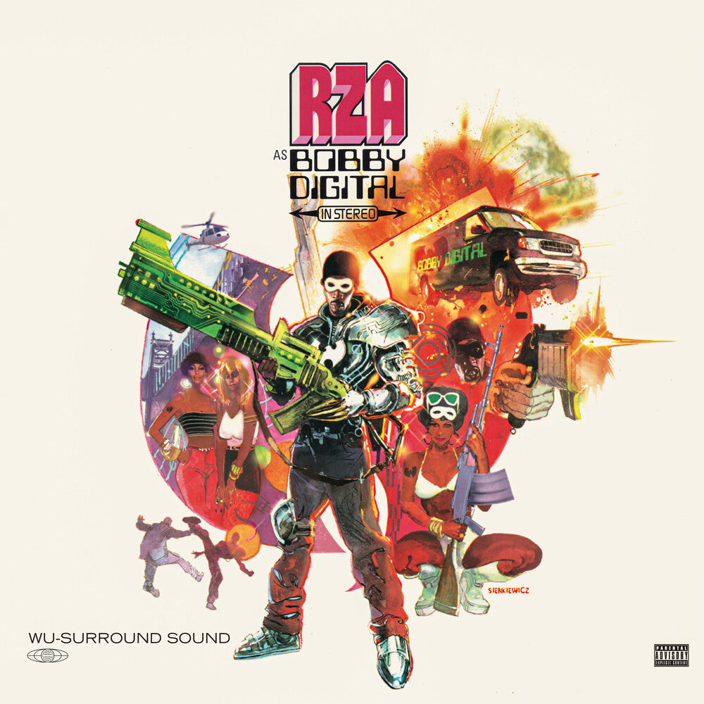 the album cover for RZA - Rza As Bobby Digital (25th Anniversary) [Indie Exclusive]