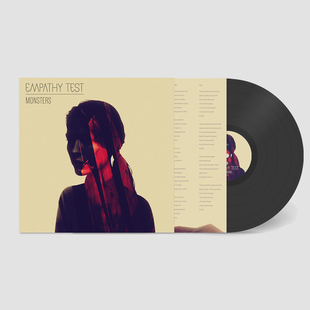 the album cover for Empathy Test - Monsters (Blk)