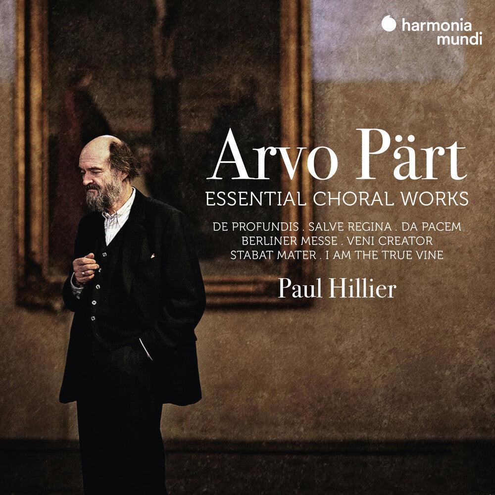 the album cover for Paul Hillier - Arvo Part: Essential Choral Works
