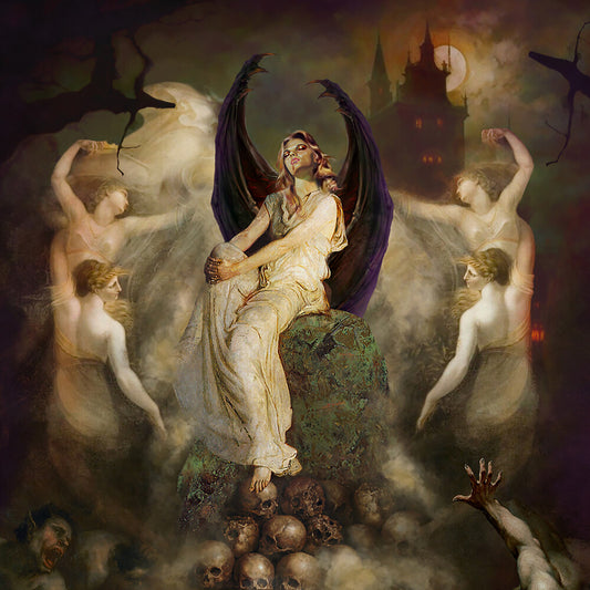 the album cover for Creeper - Sanguivore