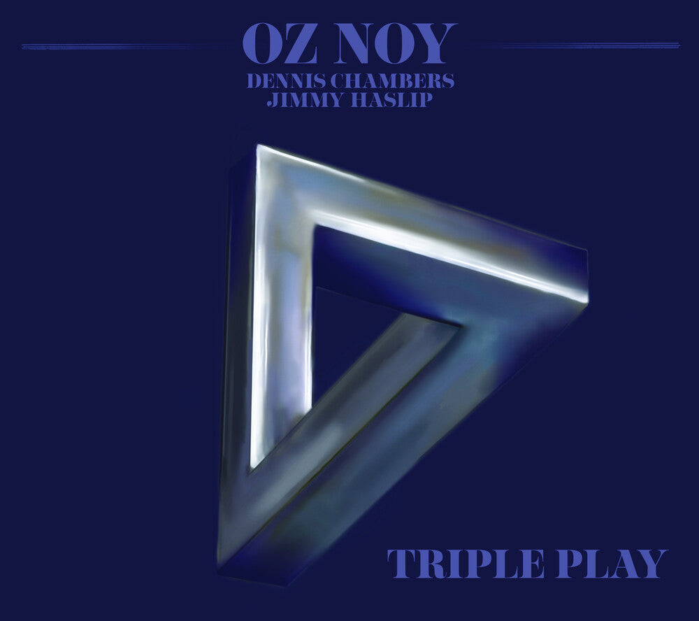 the album cover for Oz Noy - Triple Play