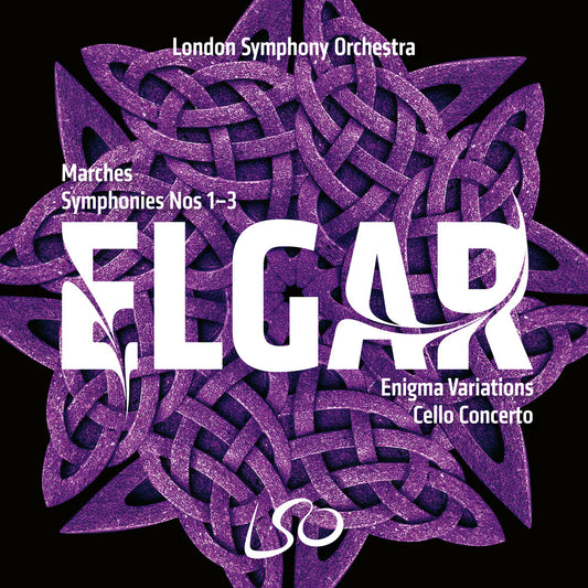 the album cover for London Symphony Orchestra - Elgar: Symphonies Nos.1-3 Enigma Variations Cello