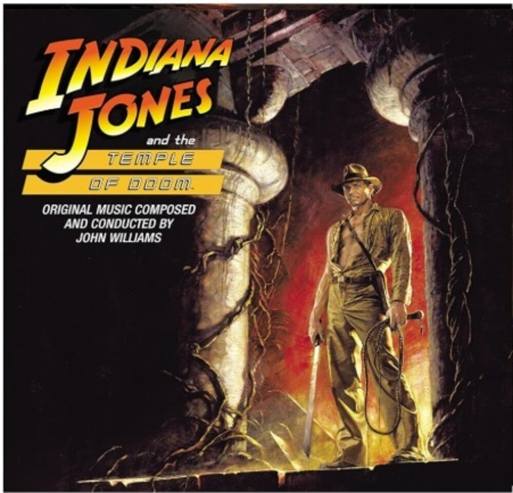 the album cover for John Williams - Indiana Jones And The Temple Of Doom (Original Soundtrack)