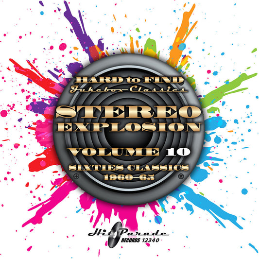 the album cover for Hard To Find Jukebox Classics: Stereo Explosion 10 - Hard To Find Jukebox Classics: Stereo Explosion 10