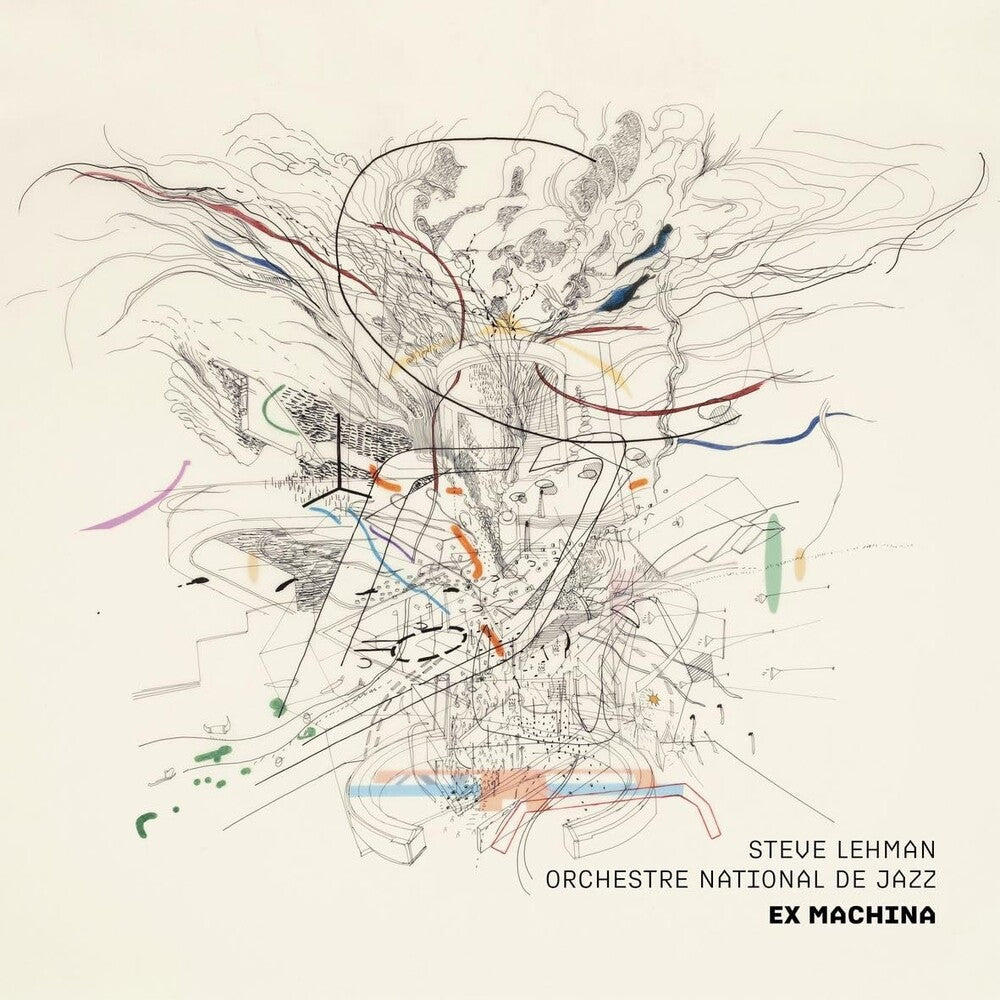 the album cover for Steve Lehman  / Orchestre - Ex-Machina (Hol)