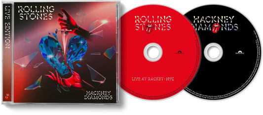 the album cover for The Rolling Stones - Hackney Diamonds: Live Edition [Limited Edition 2 CD]