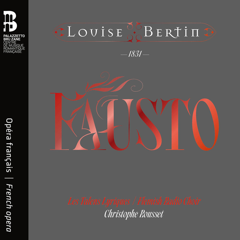 the album cover for Bertin / Rousset / Deshayes / Flemish Radio Choir - Fausto