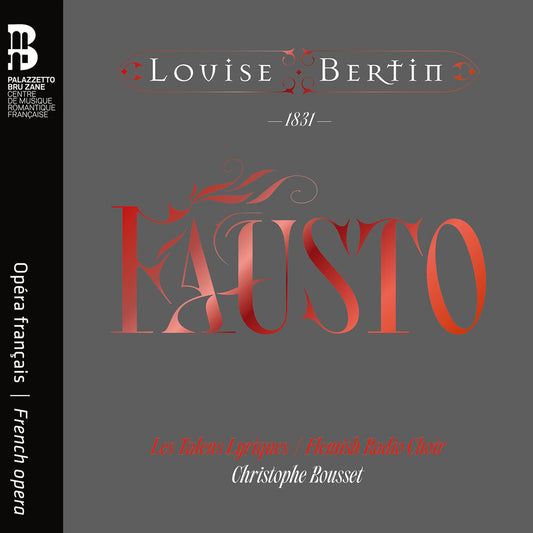 the album cover for Bertin / Rousset / Deshayes / Flemish Radio Choir - Fausto
