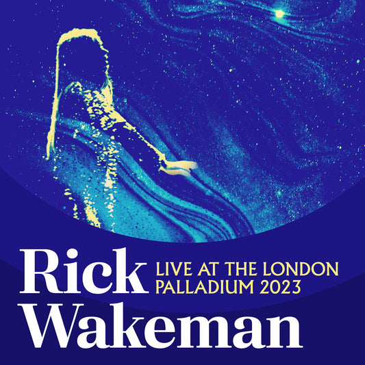 the album cover for Rick Wakeman - Live At The London Palladium 2023