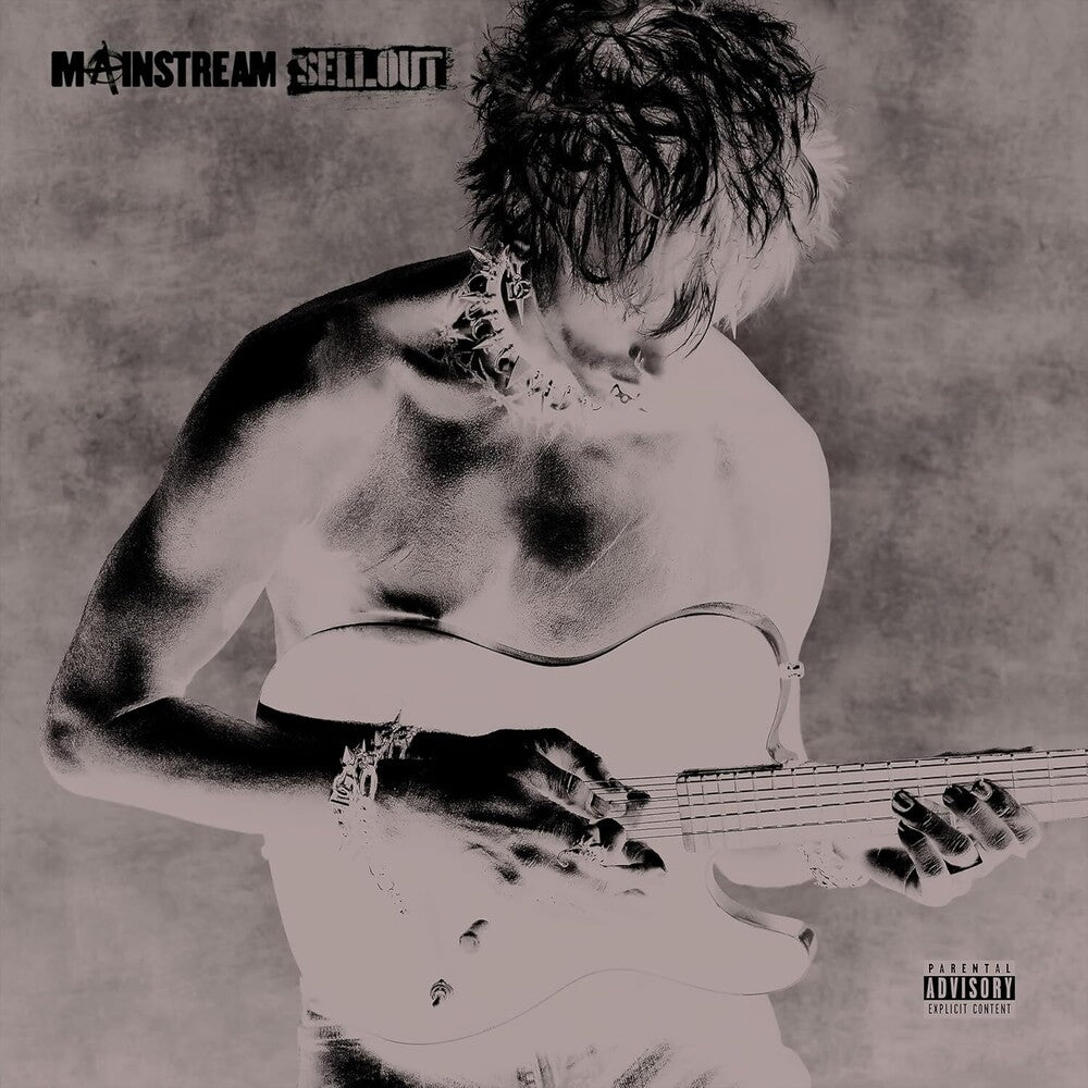 the album cover for mgk - Mainstream Sellout [Grey Vinyl]