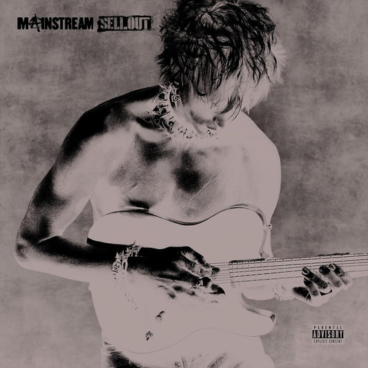 the album cover for mgk - Mainstream Sellout [Grey Vinyl]