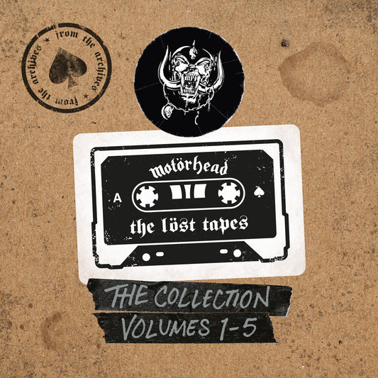 the album cover for Motörhead - Lost Tapes - The Collection (Vol. 1-5) (Box)