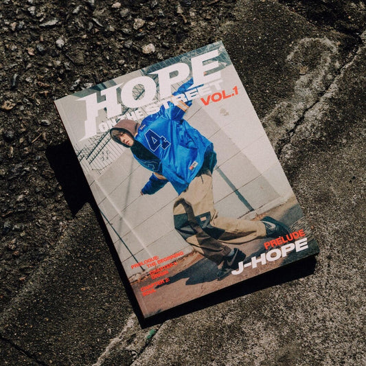 the album cover for j-hope (BTS) - HOPE ON THE STREET VOL.1 [VER.1 PRELUDE]
