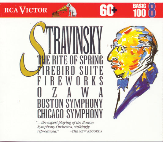 the album cover for I. STRAVINSKY - Rite Of Spring / Firebird Suite