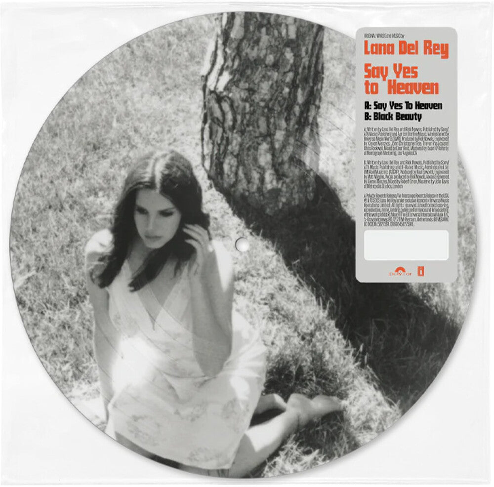the album cover for Lana Del Rey - Say Yes To Heaven (Pict) (Can)