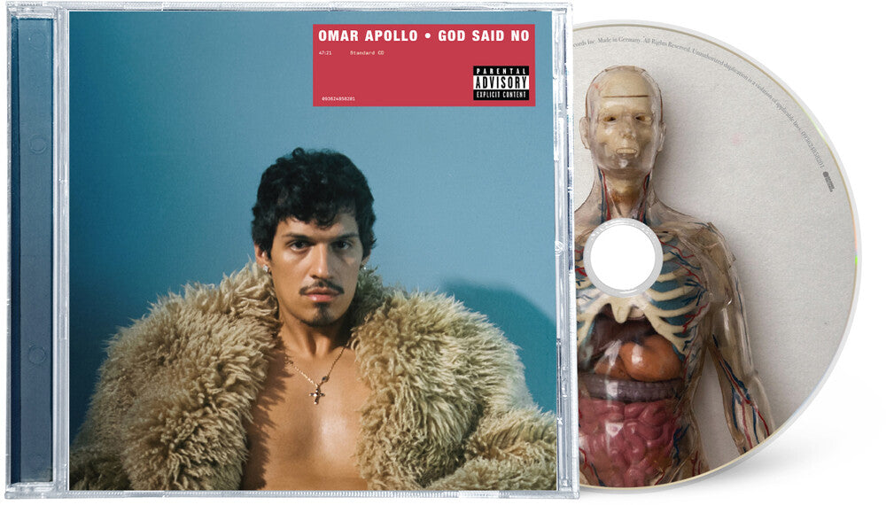 the album cover for Omar Apollo - God Said No [CD]