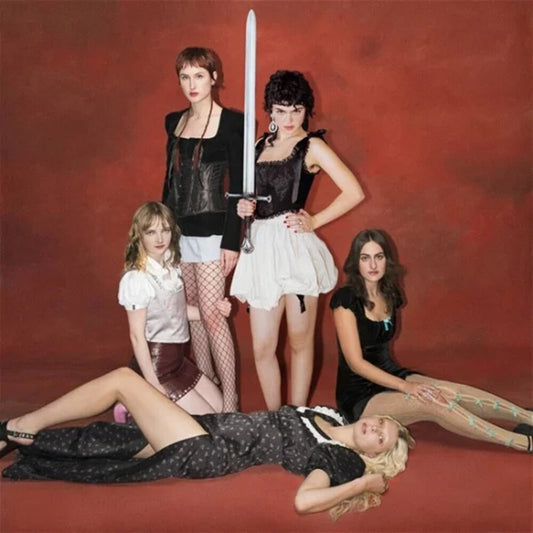 the album cover for Last Dinner Party - Sinner [White 7inch Single]