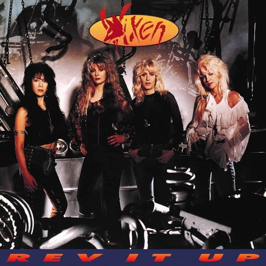 the album cover for Vixen - Rev It Up