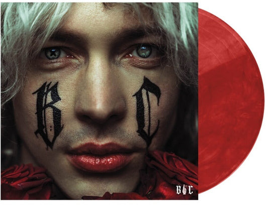 the album cover for Barns Courtney - Supernatural [Colored Vinyl] (Gate) (Red)