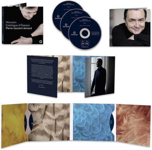 the album cover for Messiaen / Aimard - Messiaen: Catalogue d'oiseaux (Stereo Re-Issue)