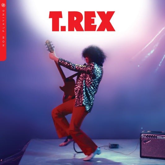 the album cover for T. Rex - Now Playing