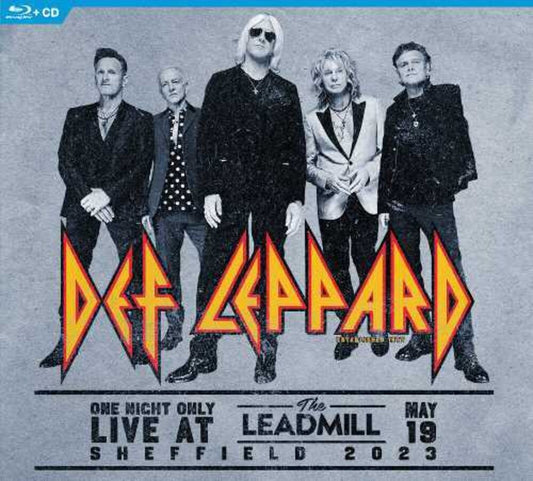the album cover for Def Leppard - One Night Only: Live At The Leadmill, Sheffield