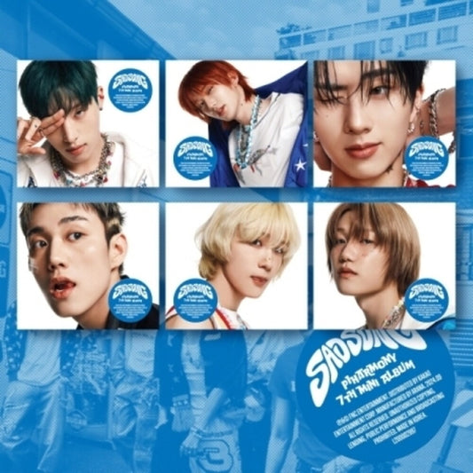 the album cover for P1harmony - Sad Song - Digipack Version (Post) (Stic) (Phob)