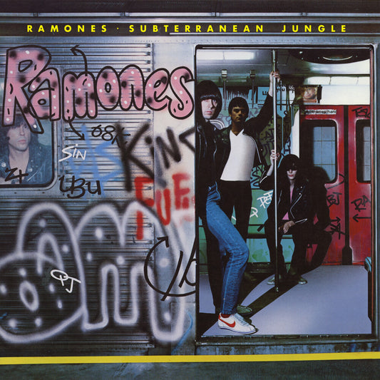the album cover for Ramones - Subterranean Jungle