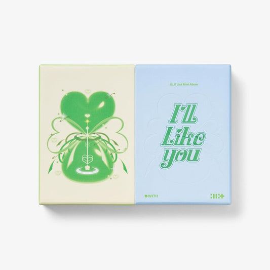 the album cover for ILLIT - I'll Like You [With Ver.] 