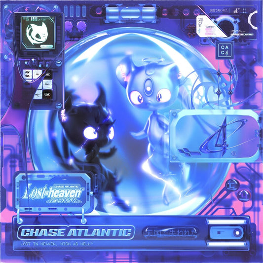 the album cover for Chase Atlantic - LOST IN HEAVEN [CD]