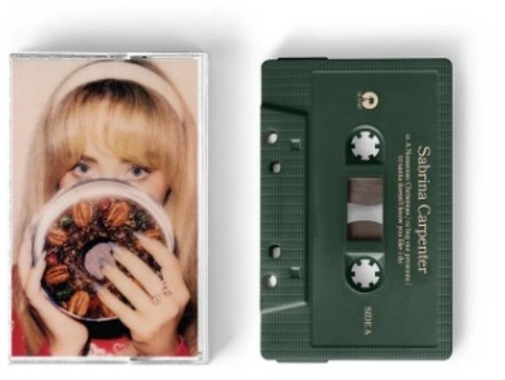 the album cover for Sabrina Carpenter - fruitcake [Green Cassette]