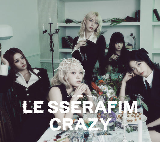 the album cover for LE SSERAFIM - Crazy (Limited Edition B)